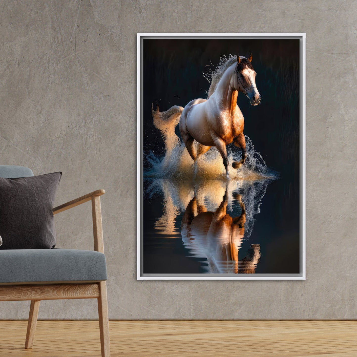 Running Horse Loft Horses Canvas Print