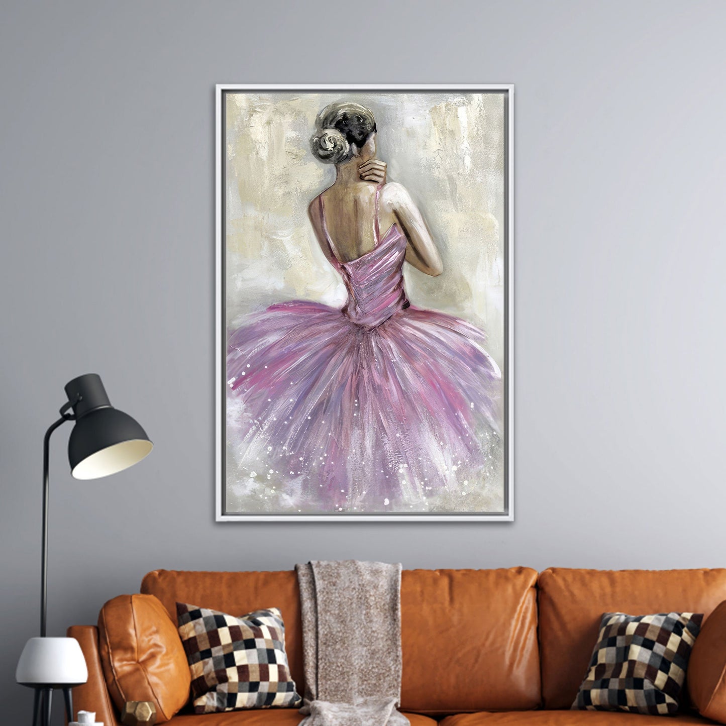 Halloween Girl Bridesmaid Ballerina Dancer Canvas Print
