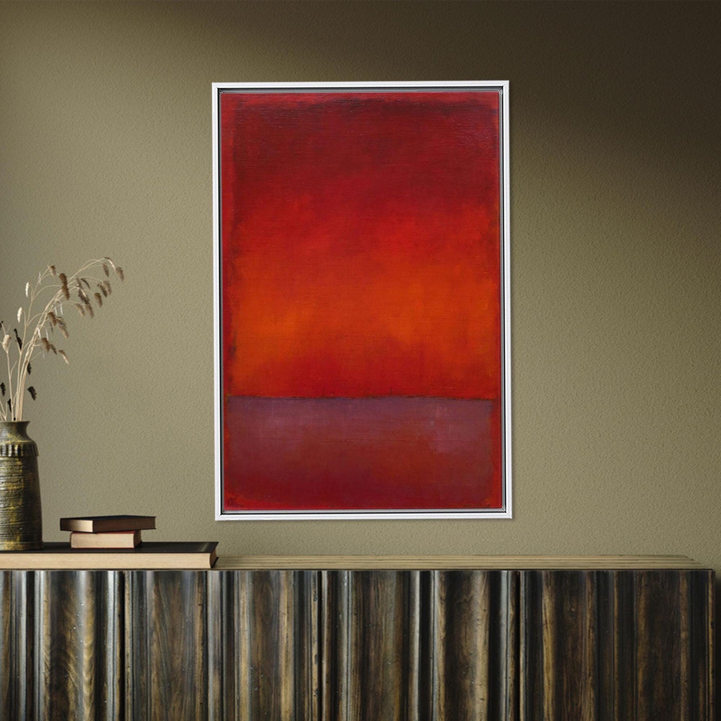Monet Sunrise Impressionist Harbor Painting Canvas Print