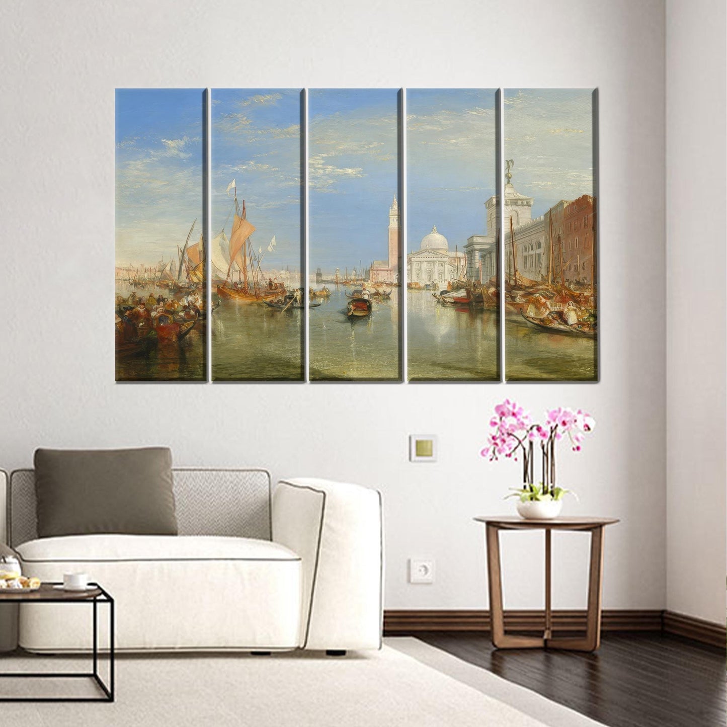 Joseph Turner Venice Porch Madonna Canvas Print