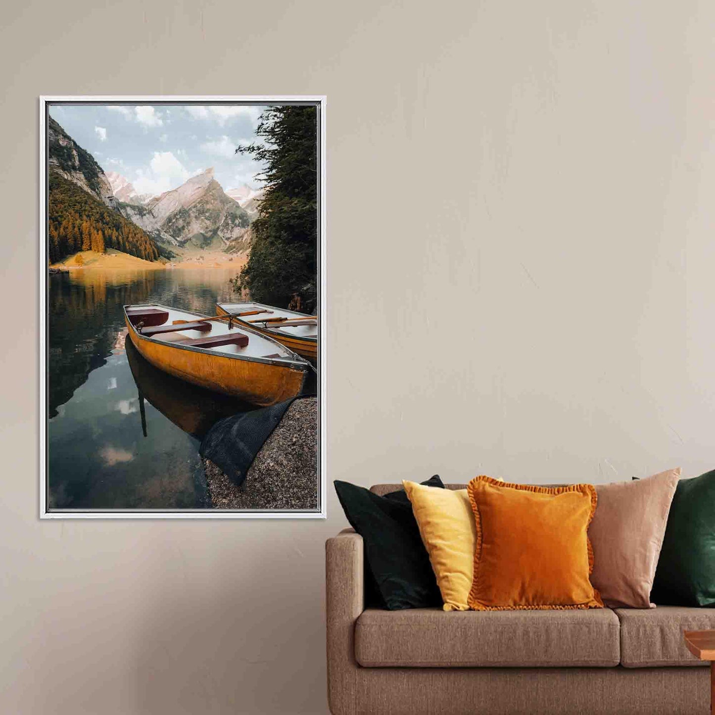 Minimalist Nature Landscape Photography Canvas Print