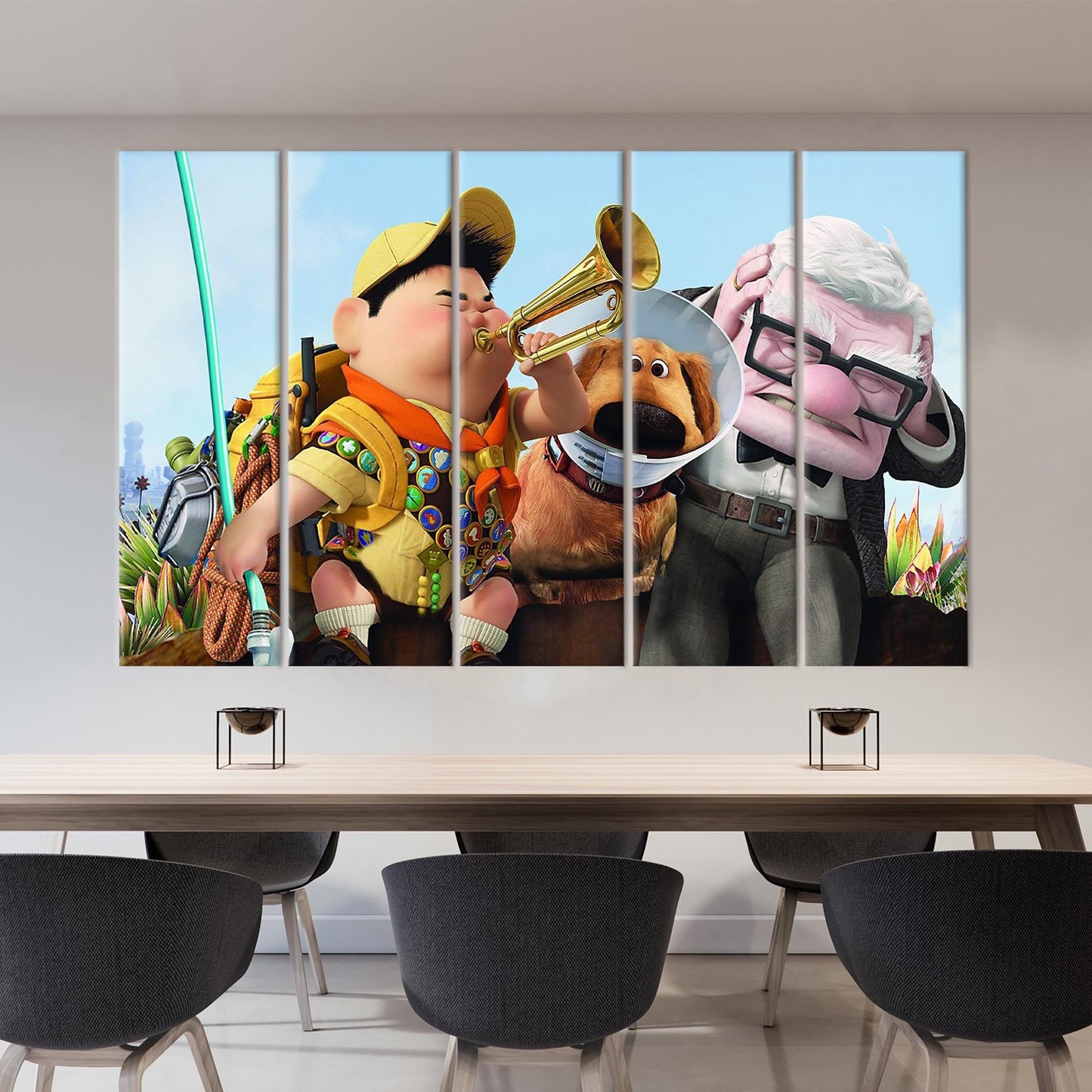 Carl and Russell Bridesmaid Gifts Canvas Print
