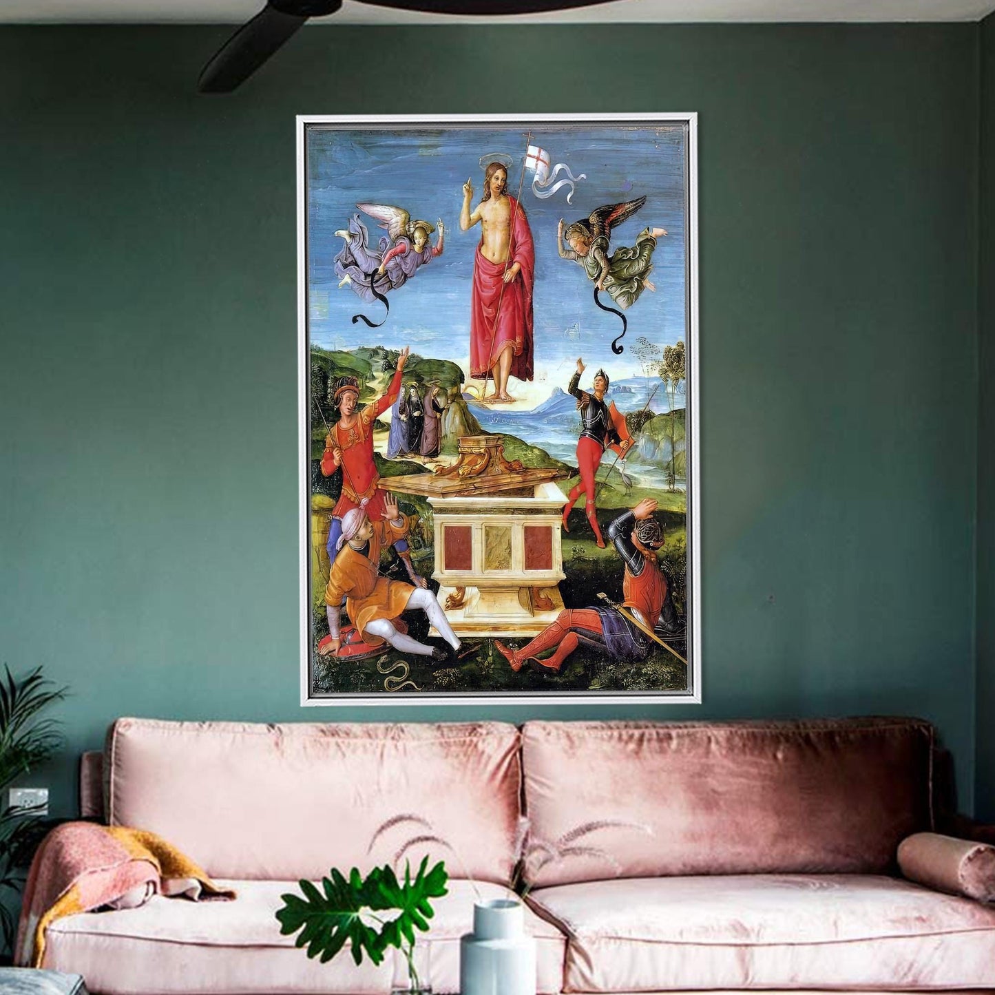 Jesus Christ Canvas Decor: Personalized 3D Canvas Print for Christian Home Art