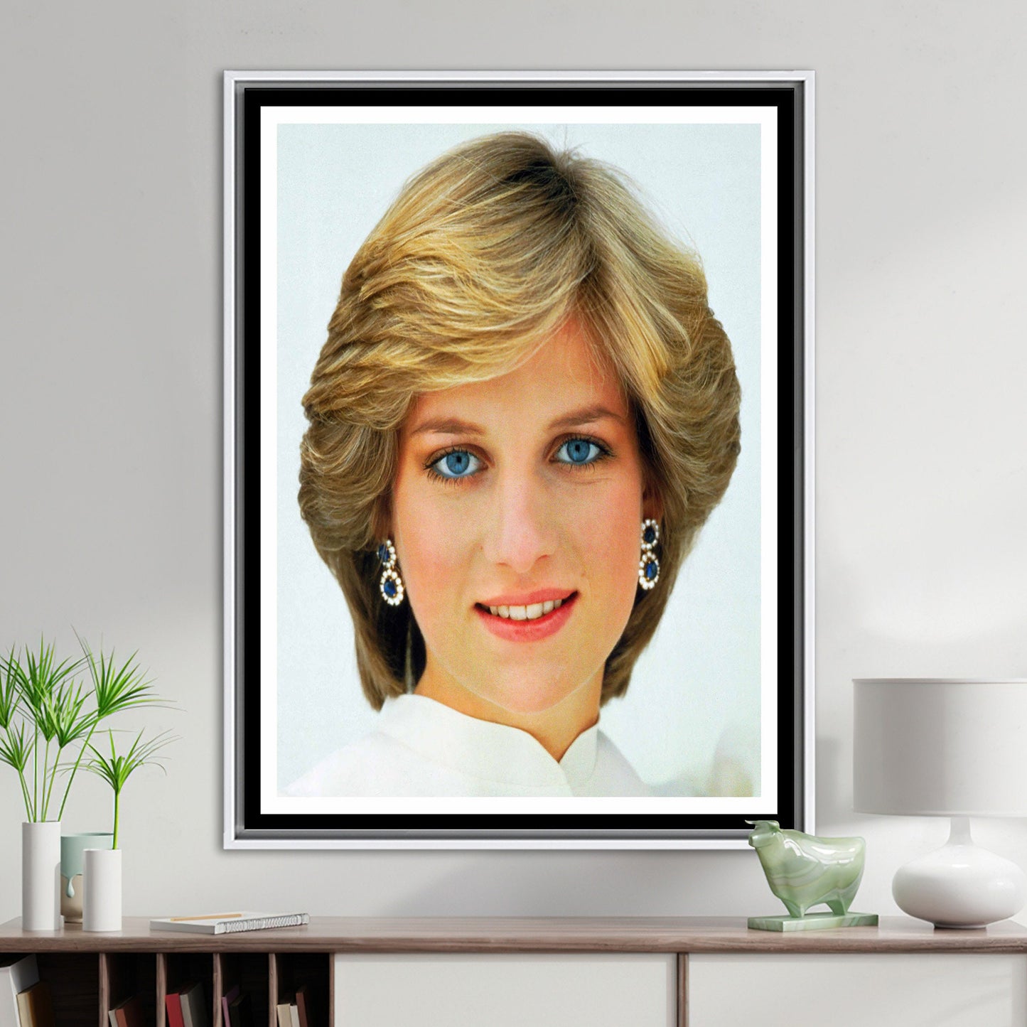Princess Diana Quote 3D Portrait Canvas Print