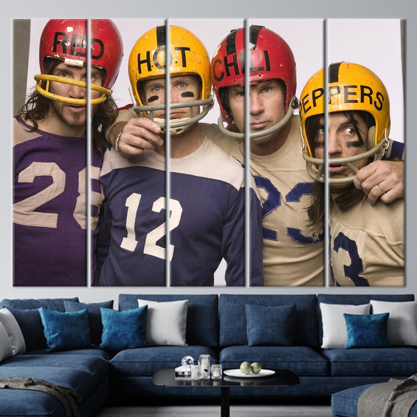 Red Hot Chili Peppers Funk Canvas Print