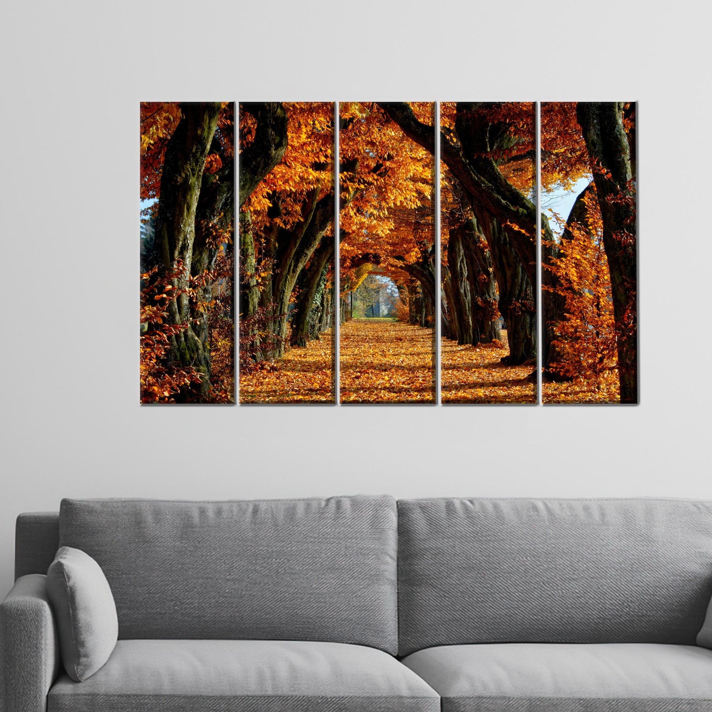 Tree Landscape Autumn Canvas Print