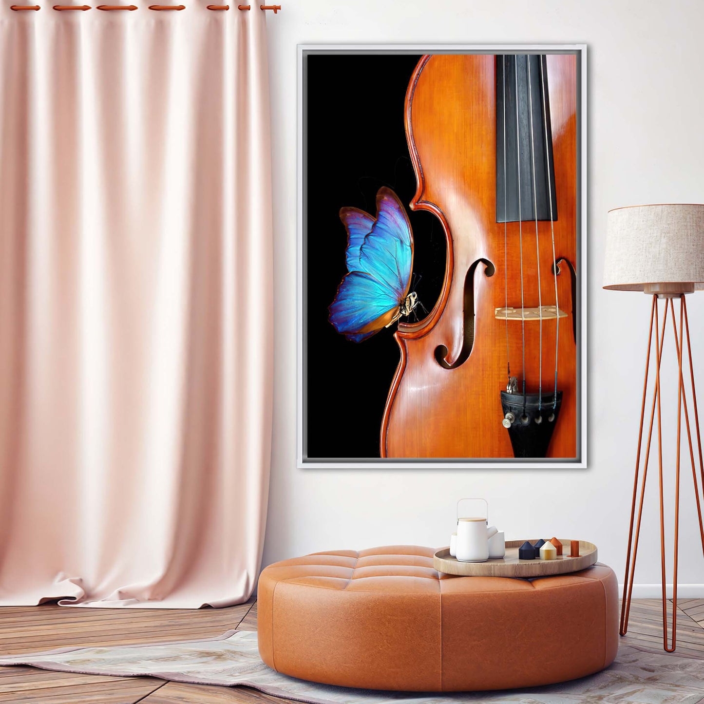 Violinist Music Musical Instruments Canvas Print