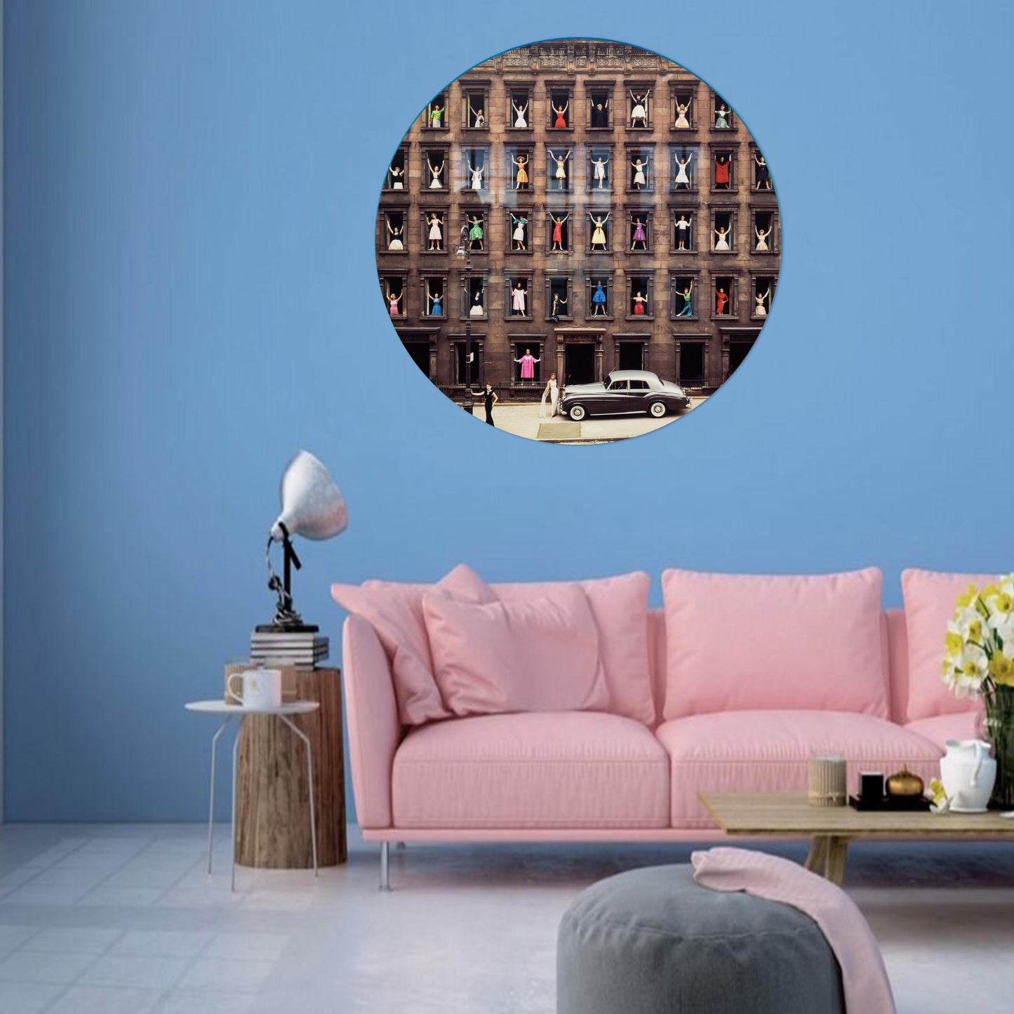 Ormond Gigli Girls Windows Glass Wall Art