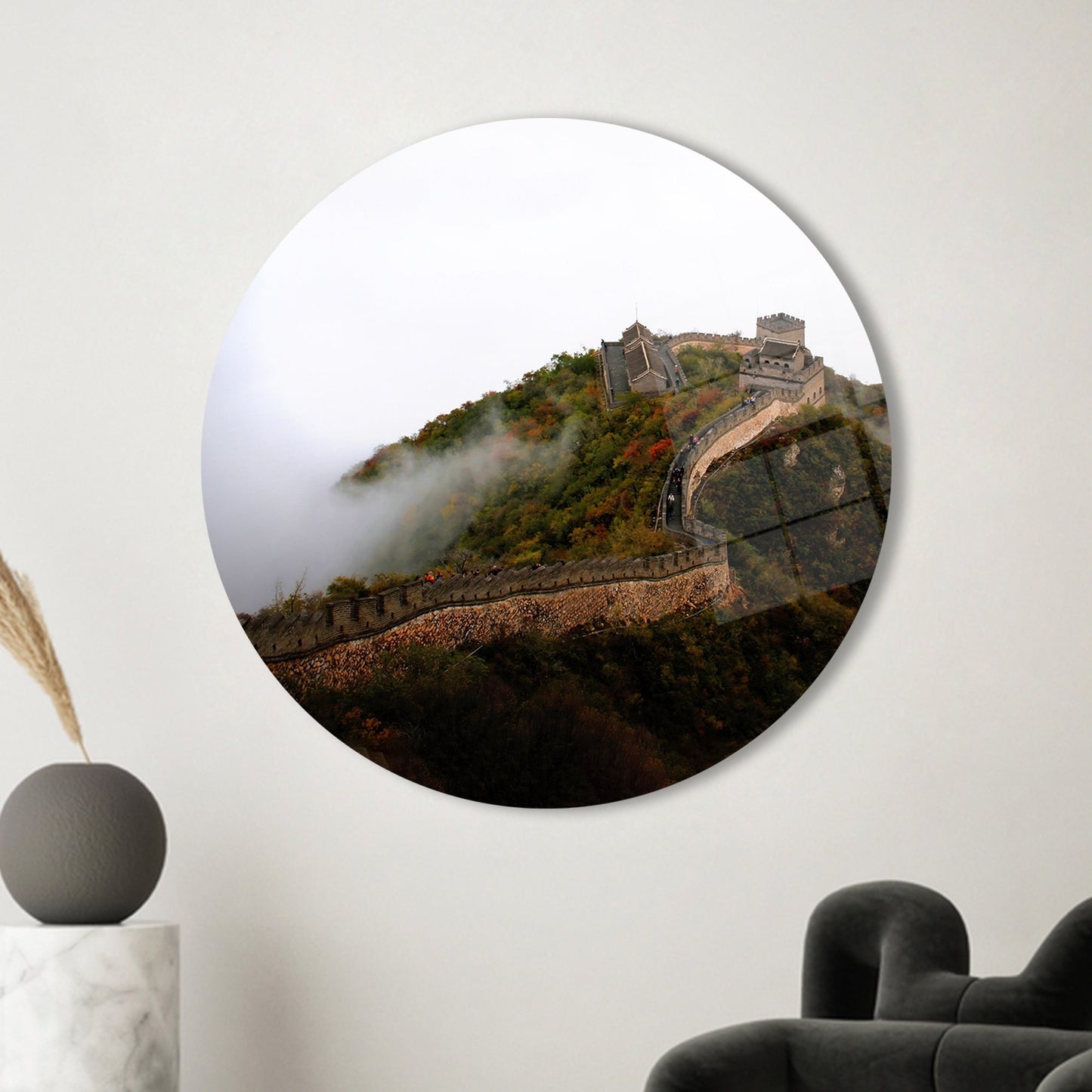 Nature Landscape Great China Glass Wall Art