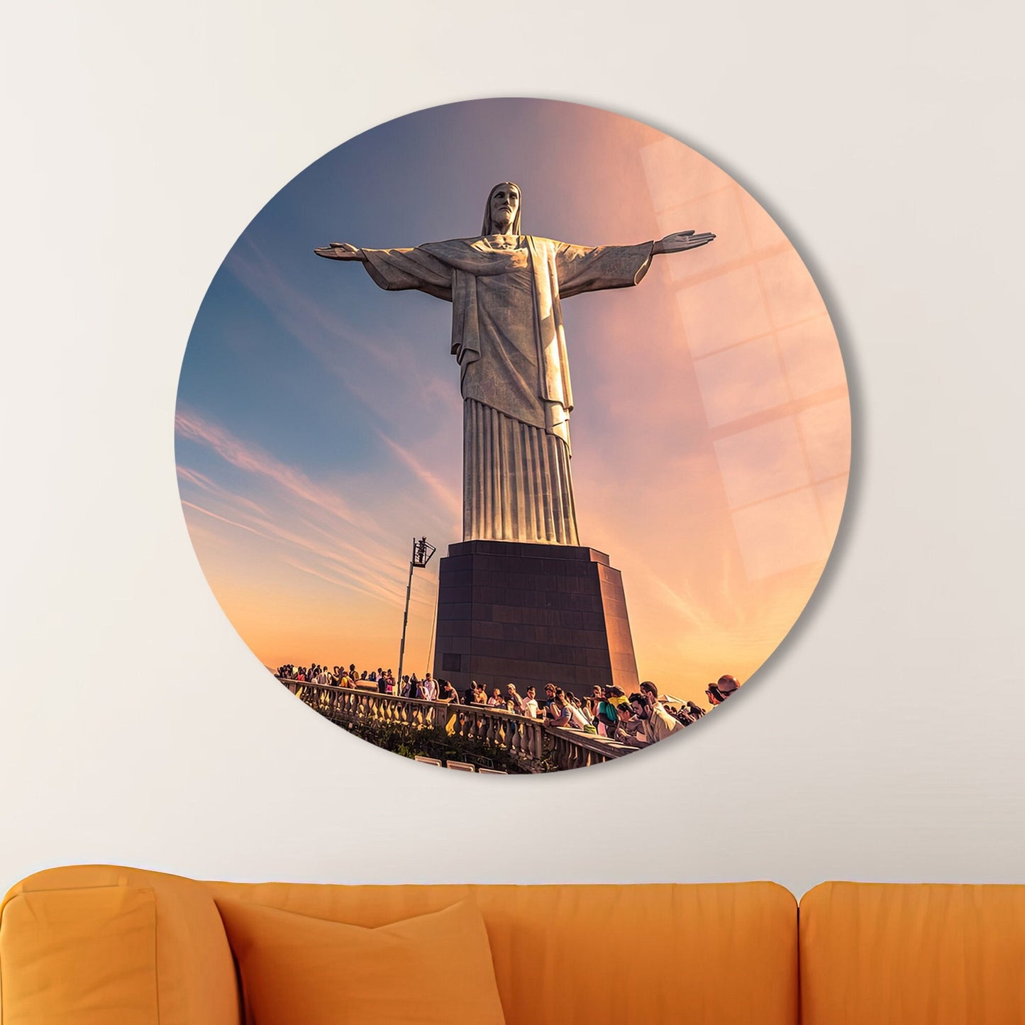 Rio De Janeiro Landscape Glass Wall Art
