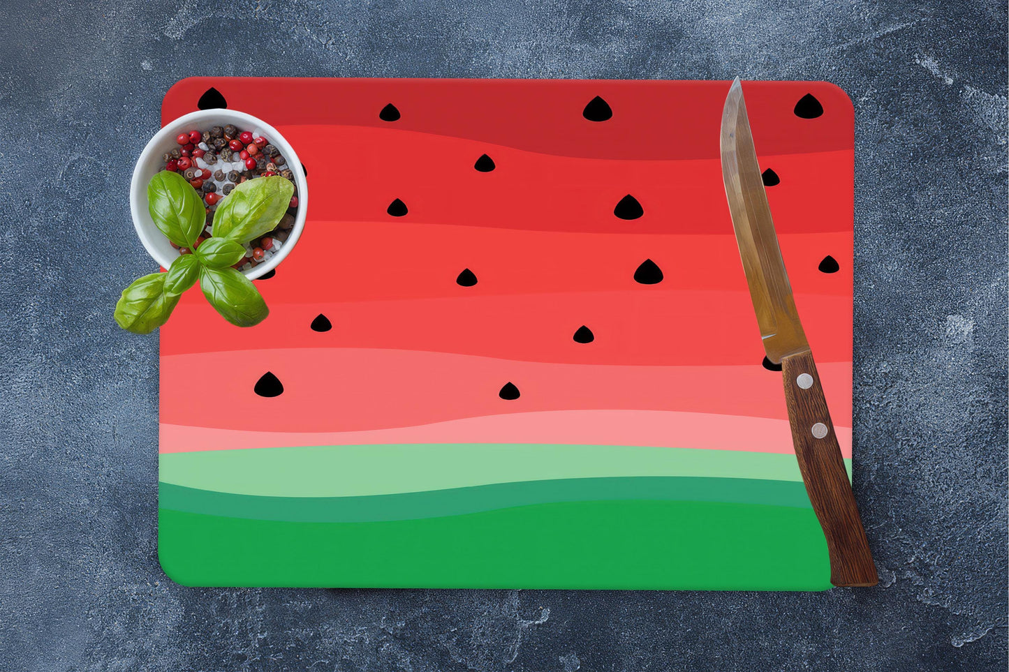 Watermelon Glass Cutting Board