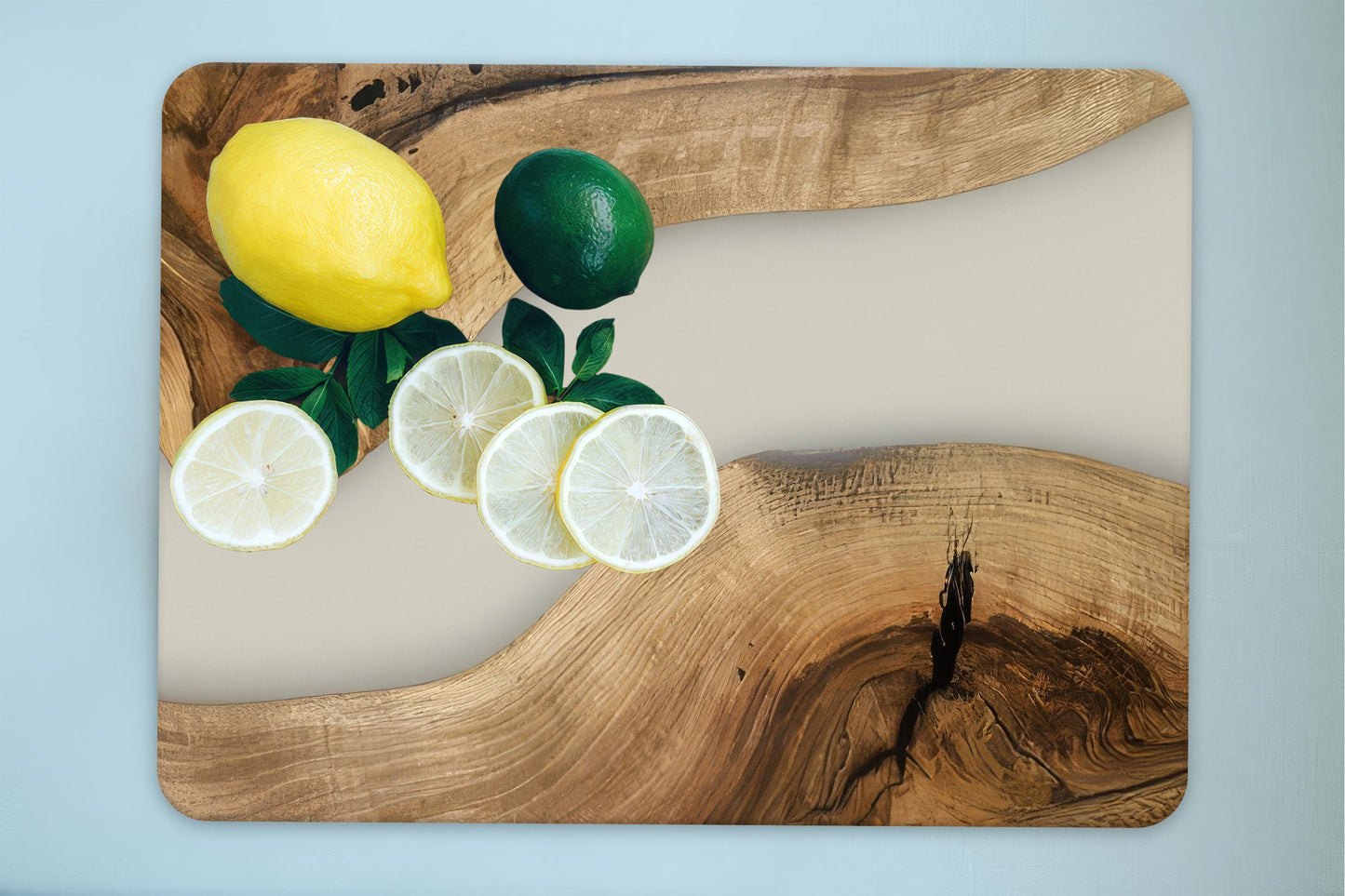 Woodgrain Glass Cutting Board
