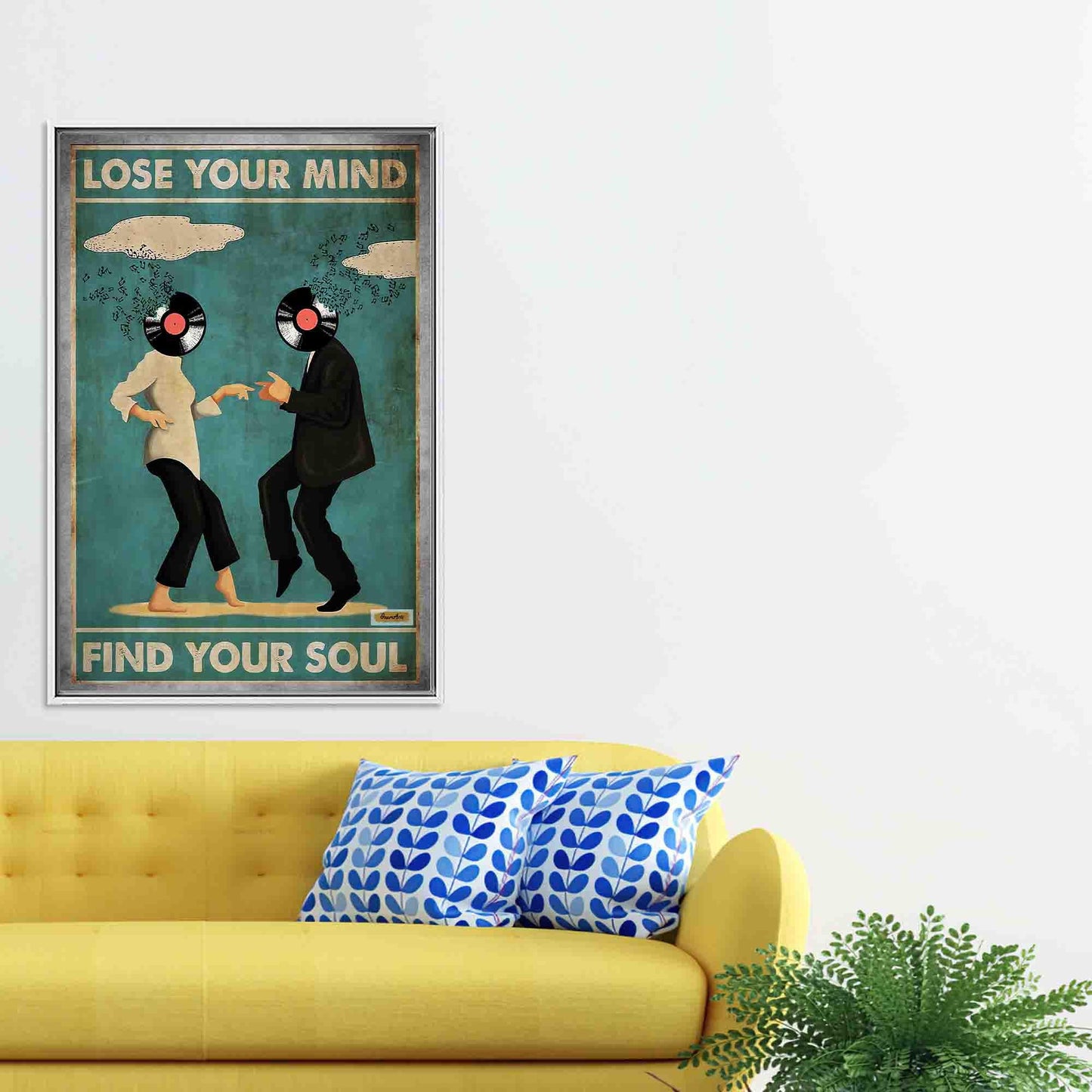Lose Your Mind Find Soul Canvas Print