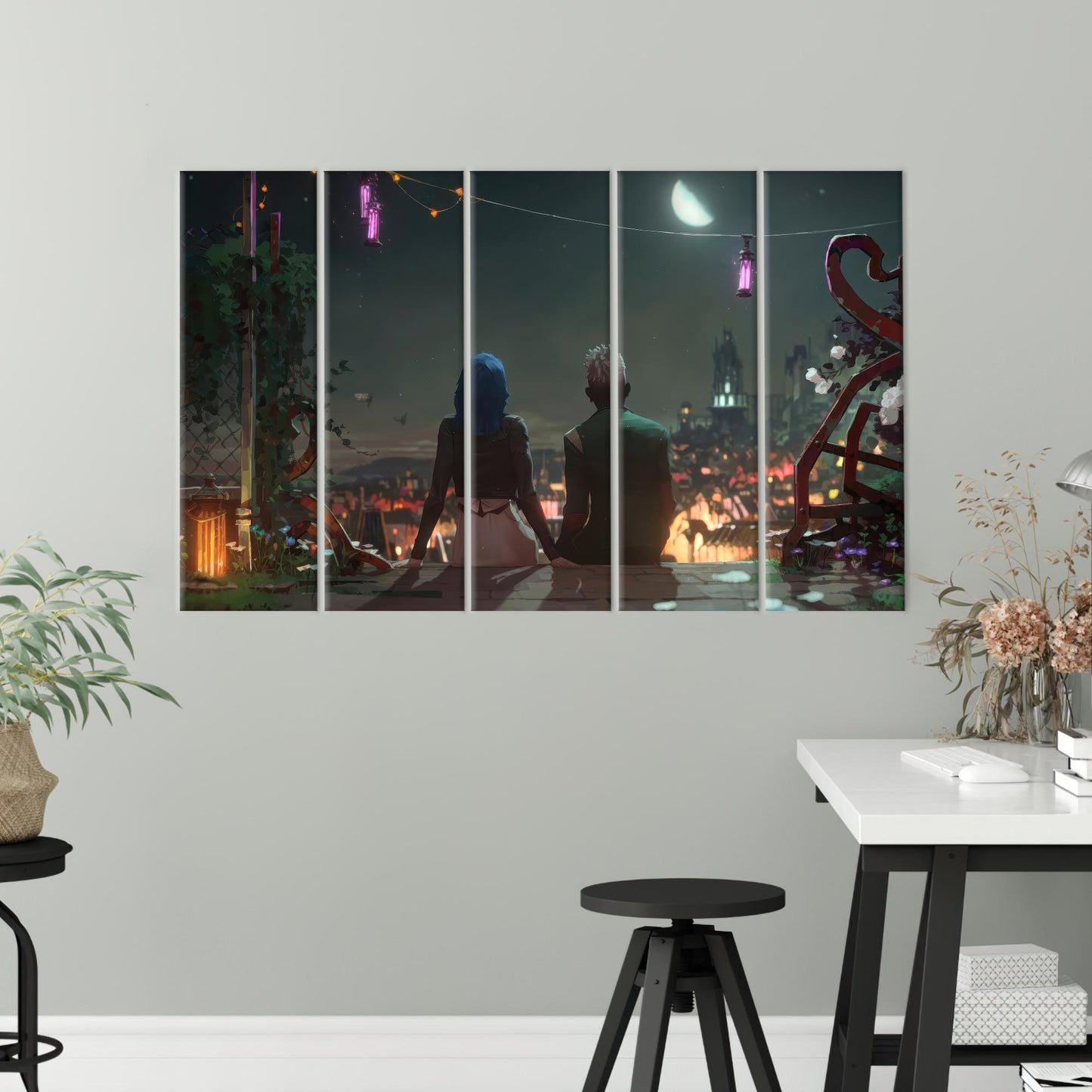 Arcane Jinx and Ekko Love Canvas Print