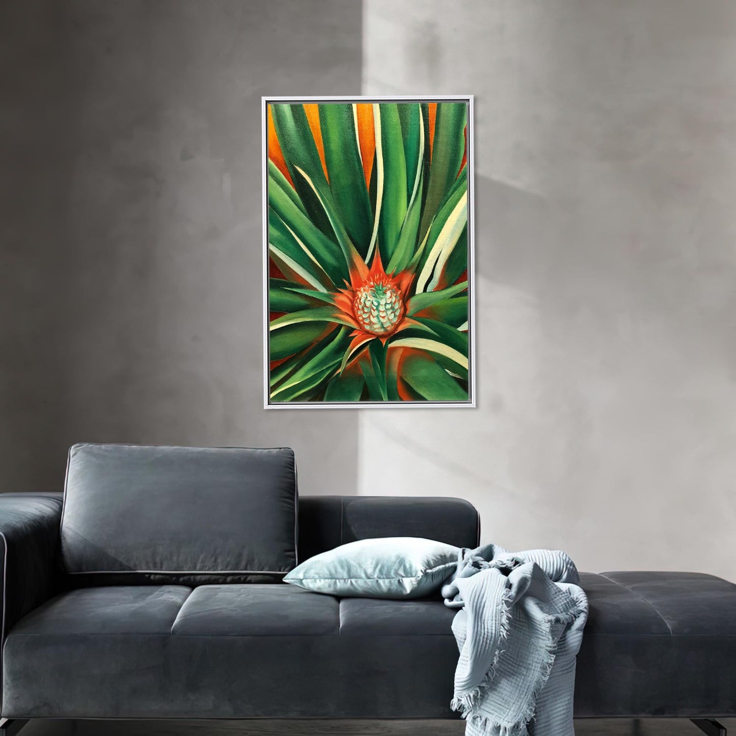 Georgia O'keeffe Floral Christmas Flower Canvas Print