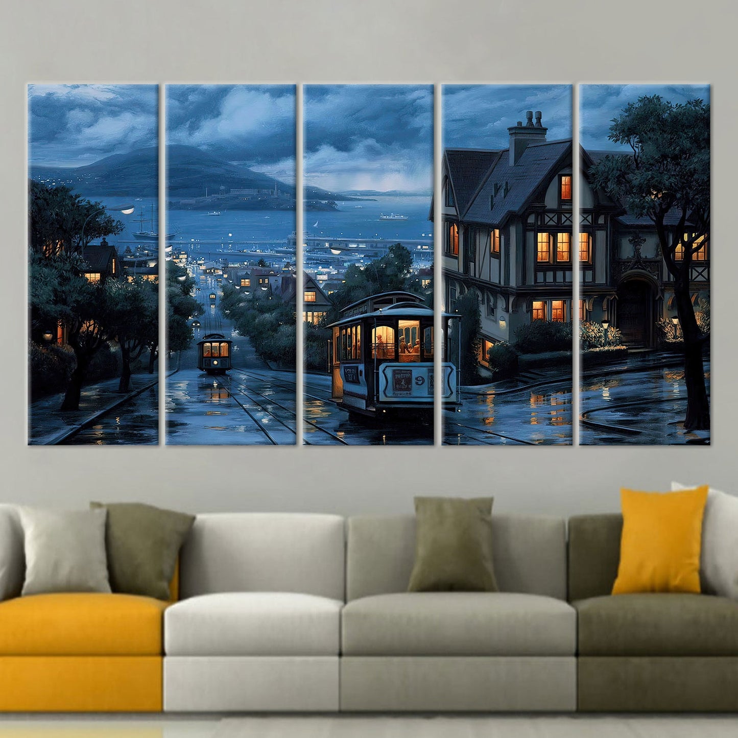 Old Istanbul Cityscape Landscape Turkey Canvas Print