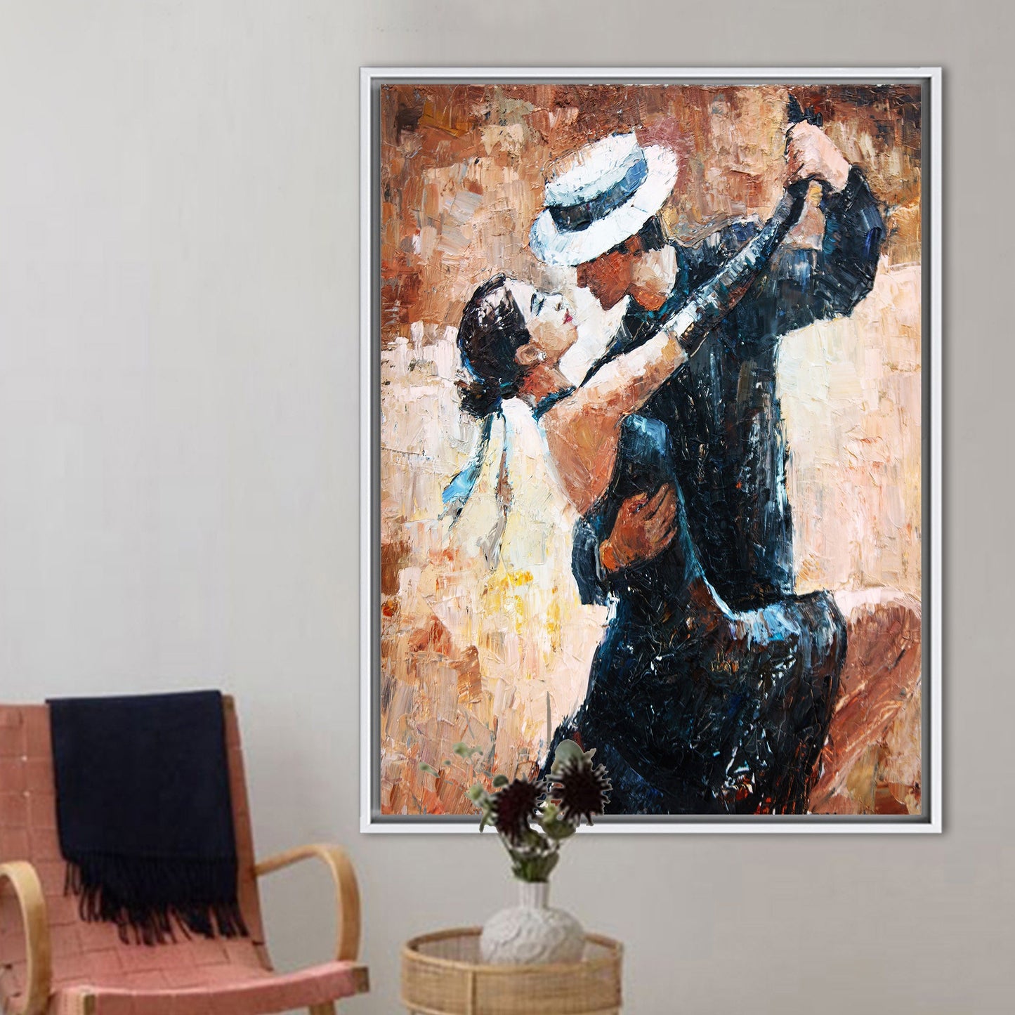Romantic Couple Canvas Print