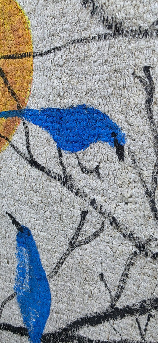 Birts in Blue — artwork detail