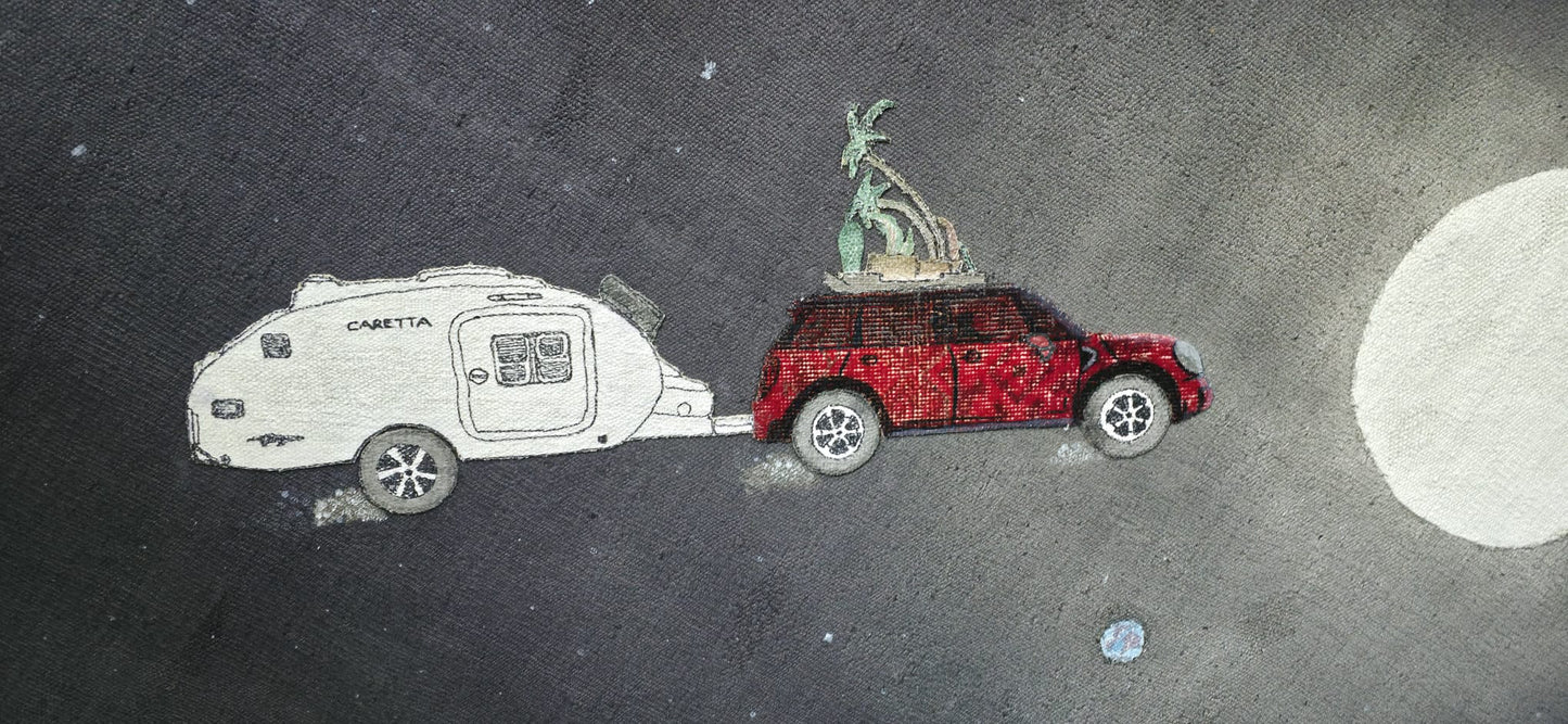 The Moon — artwork detail