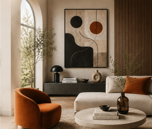 Modern Art in Home Design: Creating Spaces That Inspire