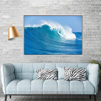 Big Waves Canvas Gift: Ocean Canvas Print for Personalized Wedding Wall Decoration