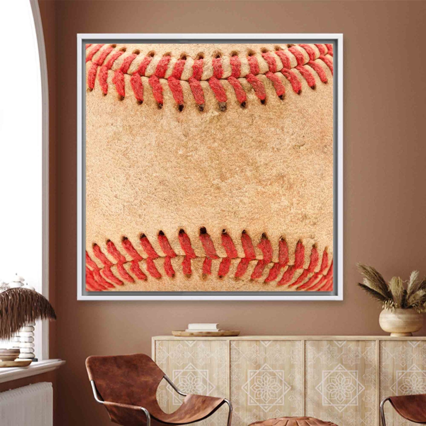 Baseball Boy Canvas Print