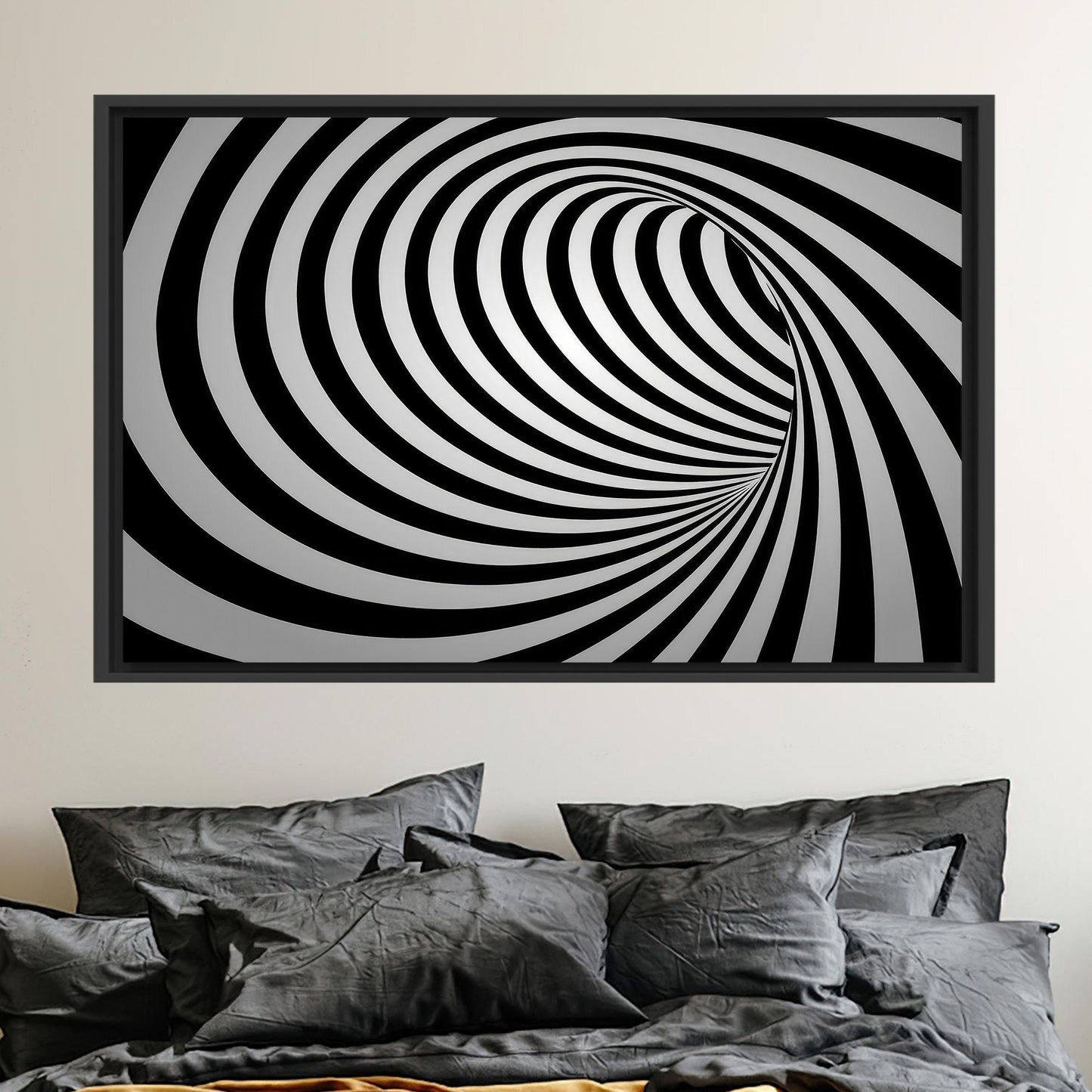 Abstract Swirl Bridesmaid Gifts and Canvas Print