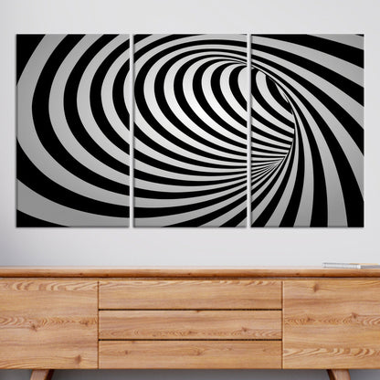Abstract Swirl Bridesmaid Gifts and Canvas Print