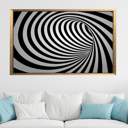 Abstract Swirl Bridesmaid Gifts and Canvas Print