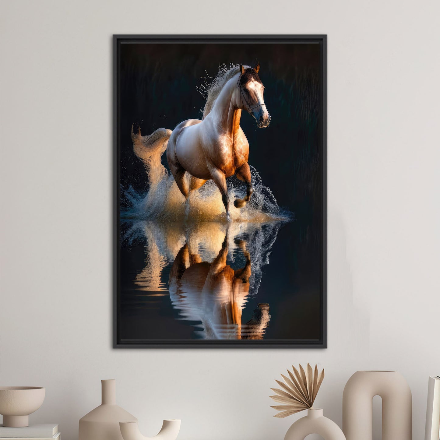 Running Horse Loft Horses Canvas Print