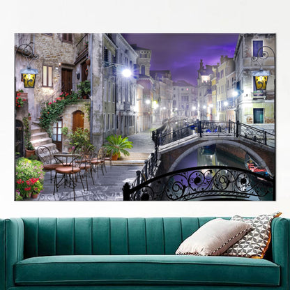 Cityscape City Landscape Canvas Print