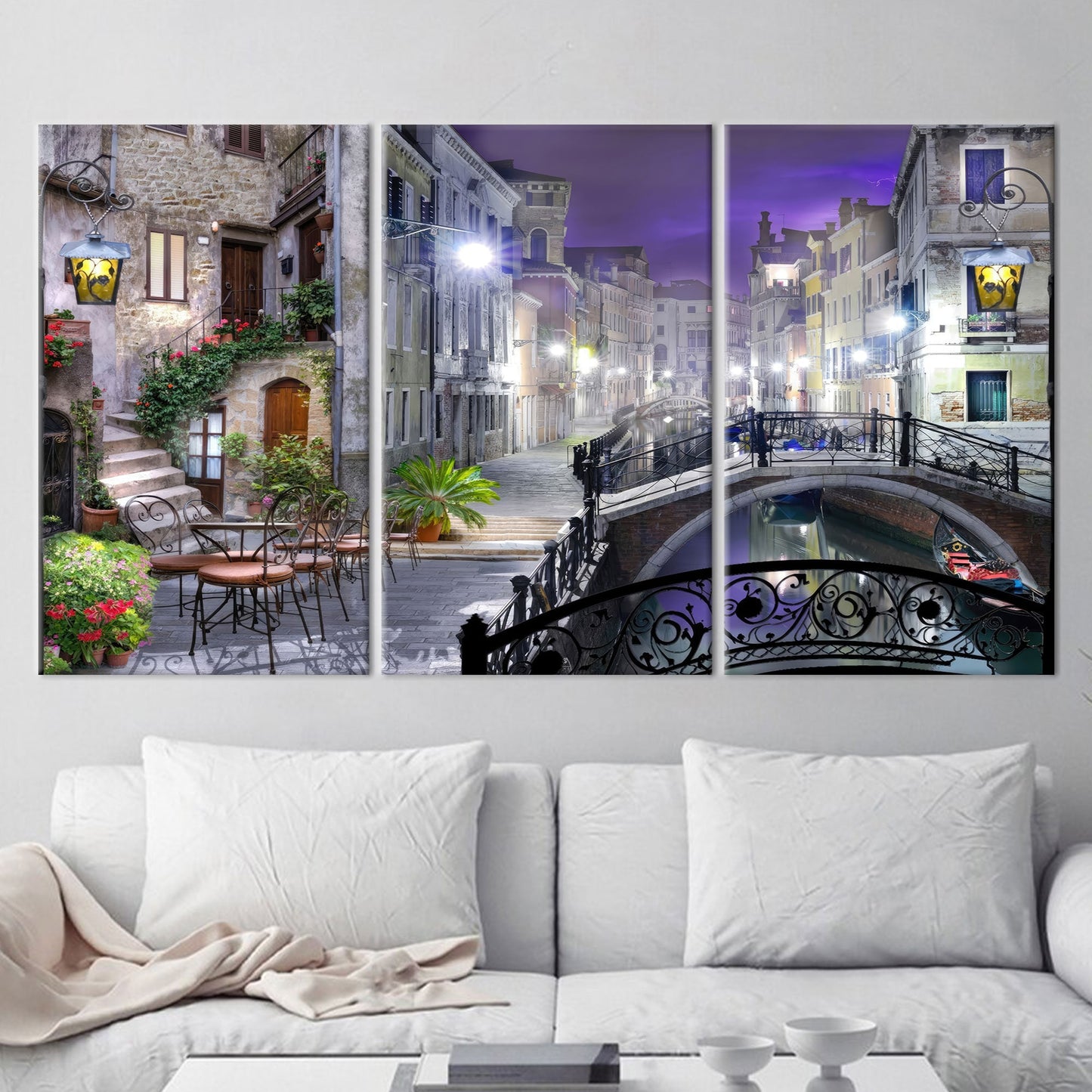 Cityscape City Landscape Canvas Print