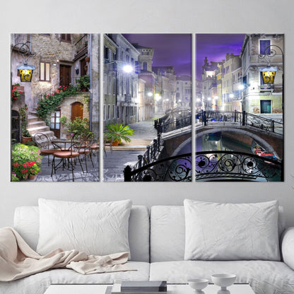 Cityscape City Landscape Canvas Print