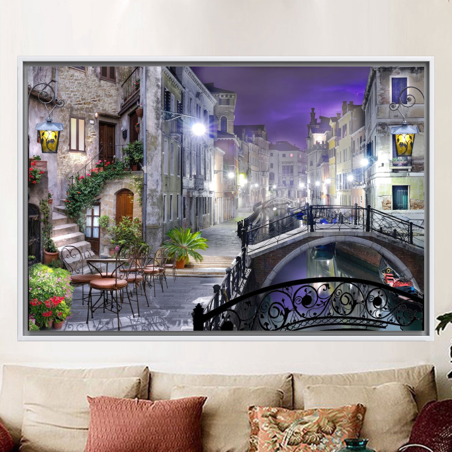 Cityscape City Landscape Canvas Print
