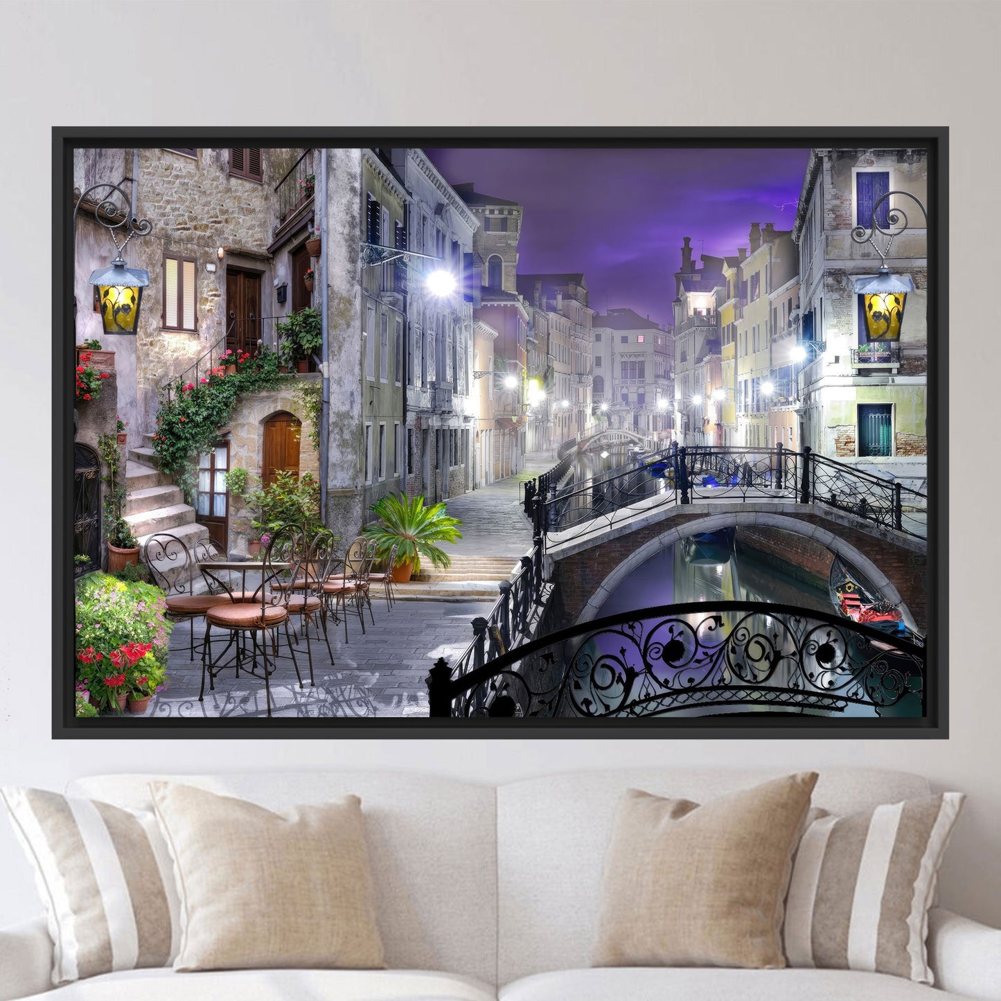 Cityscape City Landscape Canvas Print