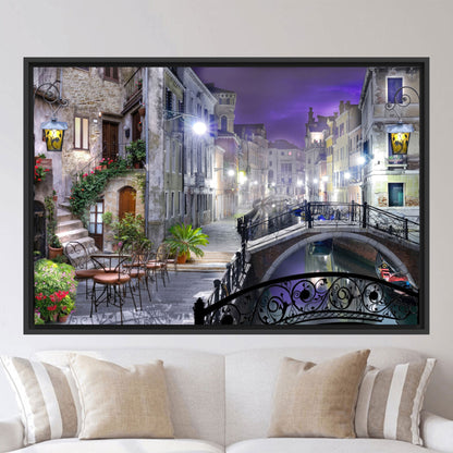 Cityscape City Landscape Canvas Print
