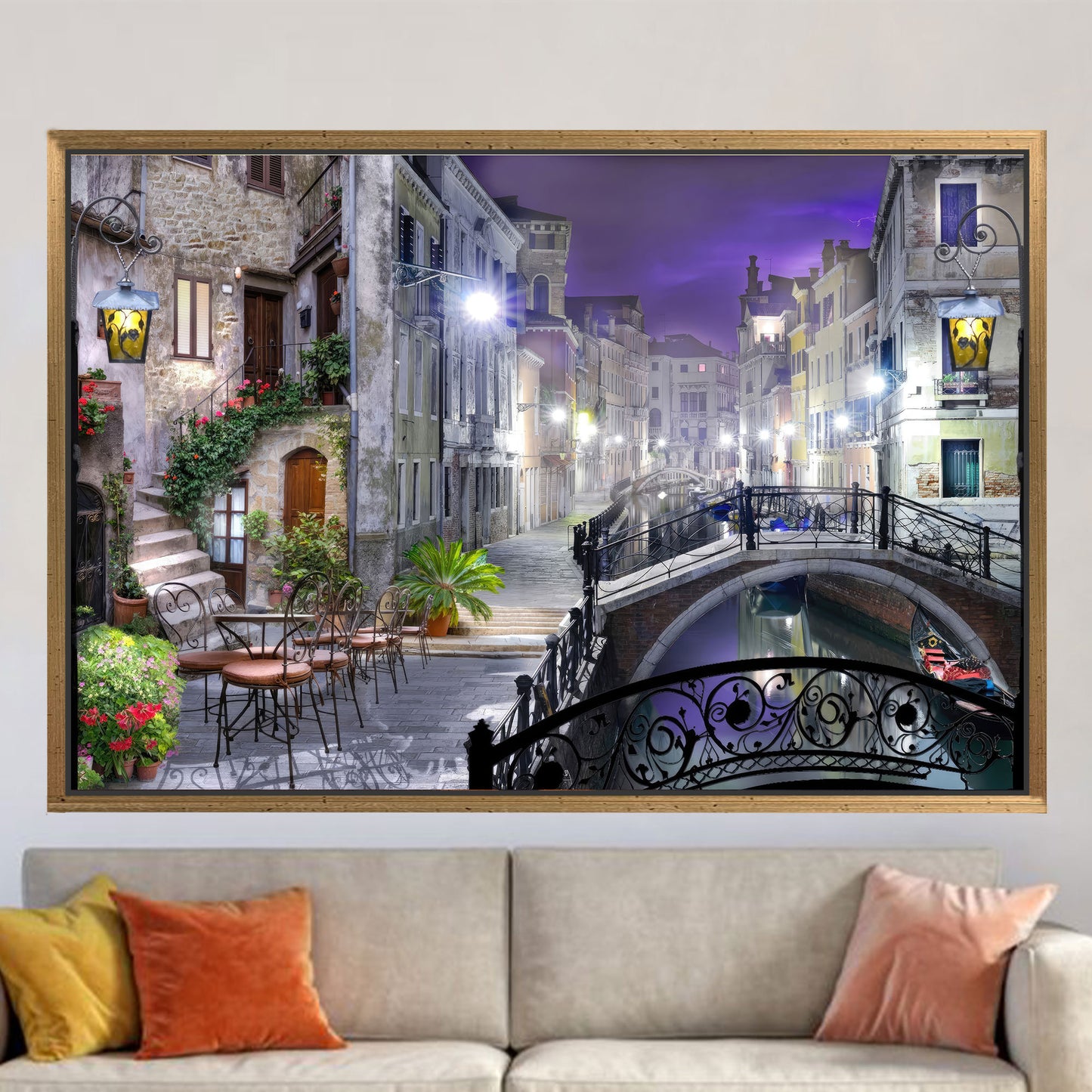Cityscape City Landscape Canvas Print