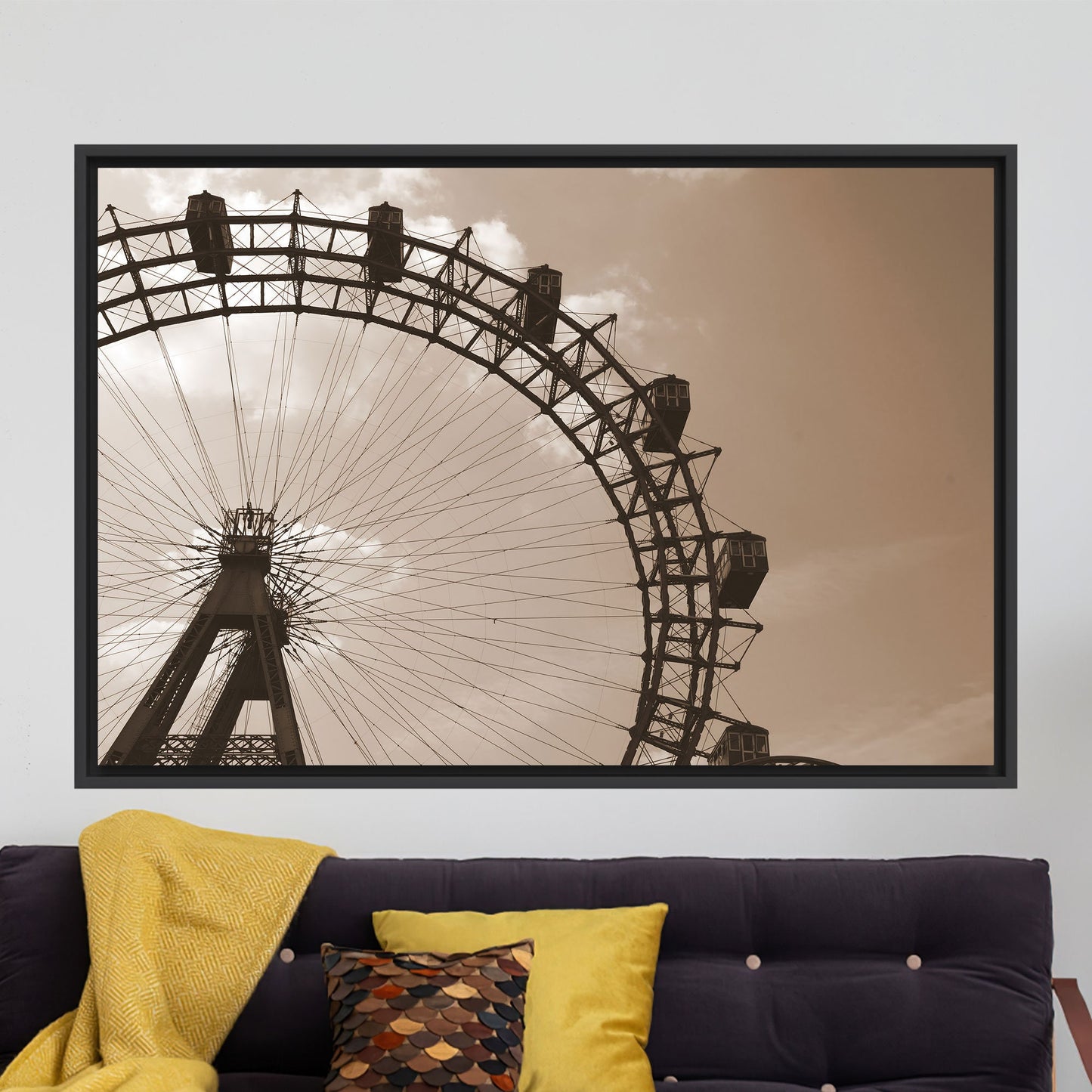 3D Park Landscape Printable Canvas Print