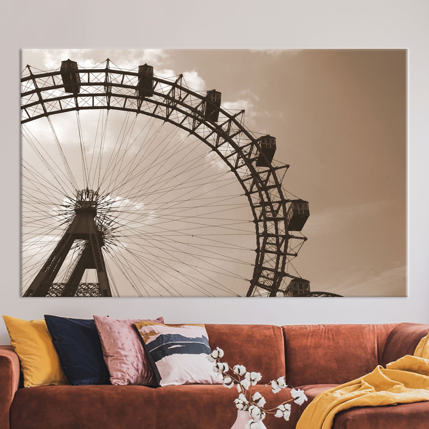 3D Park Landscape Printable Canvas Print