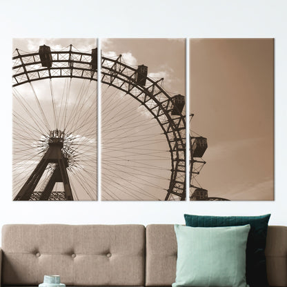 3D Park Landscape Printable Canvas Print