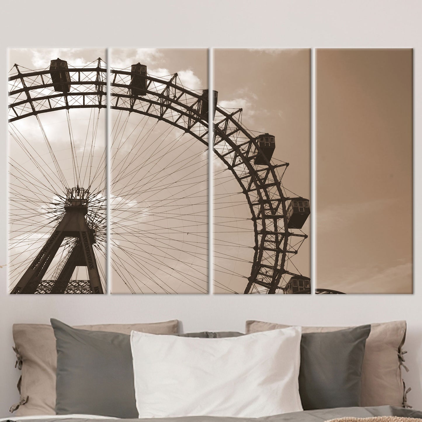 3D Park Landscape Printable Canvas Print
