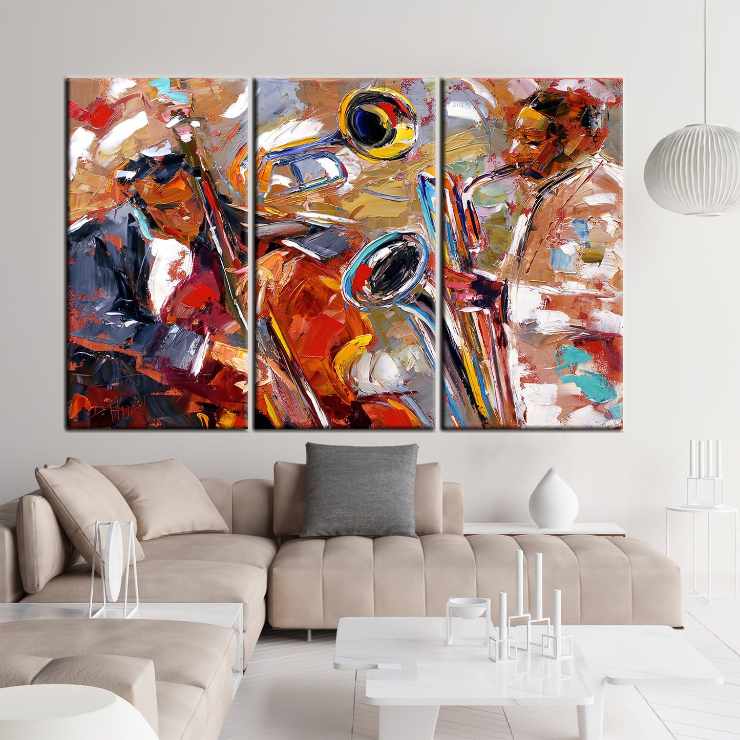 Saxophone Jazz Music African American Canvas Print