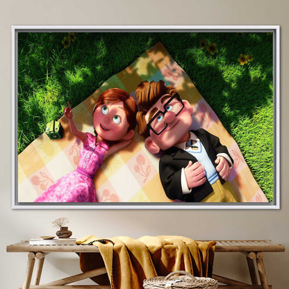 Carl and Ellie Movie Up Canvas Print