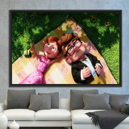Carl and Ellie Movie Up Canvas Print