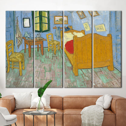 Van Gogh Bedroom Arles Impressionist Canvas Print