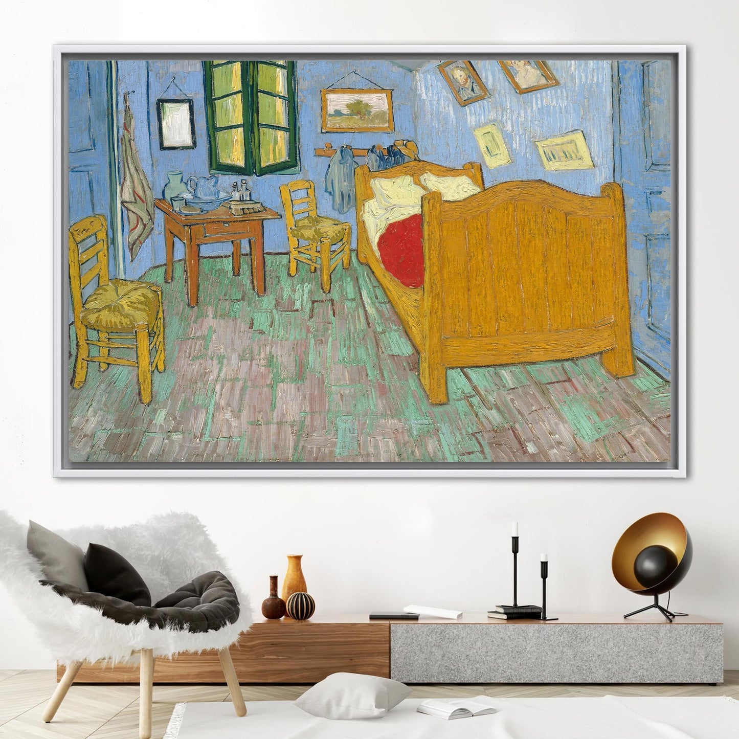 Van Gogh Bedroom Arles Impressionist Canvas Print