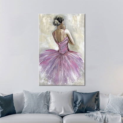 Halloween Girl Bridesmaid Ballerina Dancer Canvas Print