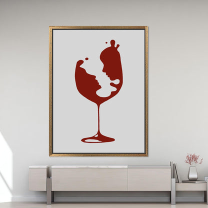 A Toast to Love Canvas Print