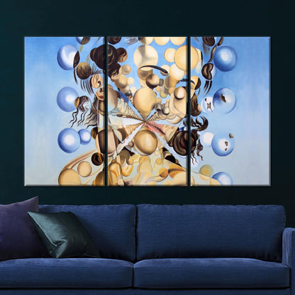 Salvador Dalí Galatea Spheres Surrealist Canvas Print