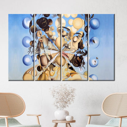 Salvador Dalí Galatea Spheres Surrealist Canvas Print